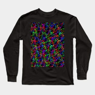 Scatterbrained Heart (MD23Val031) Long Sleeve T-Shirt